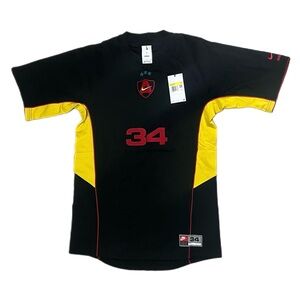 Nike X Ambush Soccer Jersey Black Yellow Red Size Small